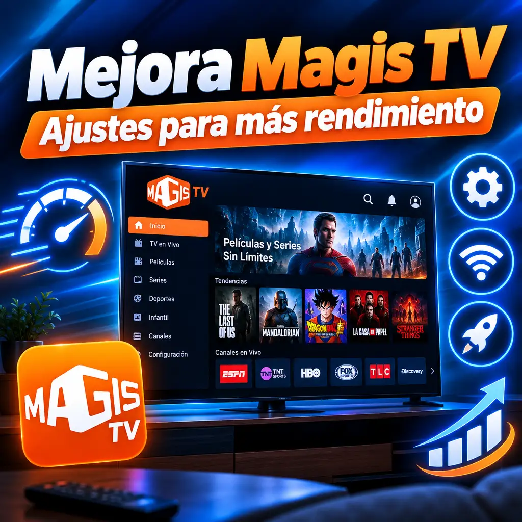 Mejores ajustes para el rendimiento de Magis TV